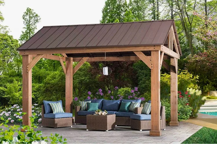 Understanding Gazebo Cover Materials