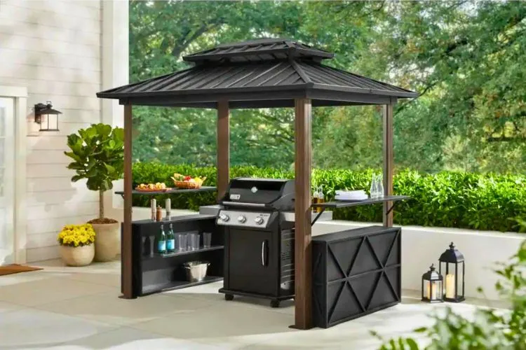 Can You Grill Under A Gazebo? All You Need To Know