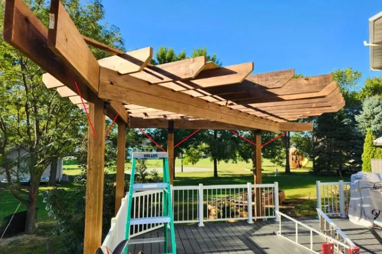 Step-by-Step Guide to Fix a Wobbly Pergola