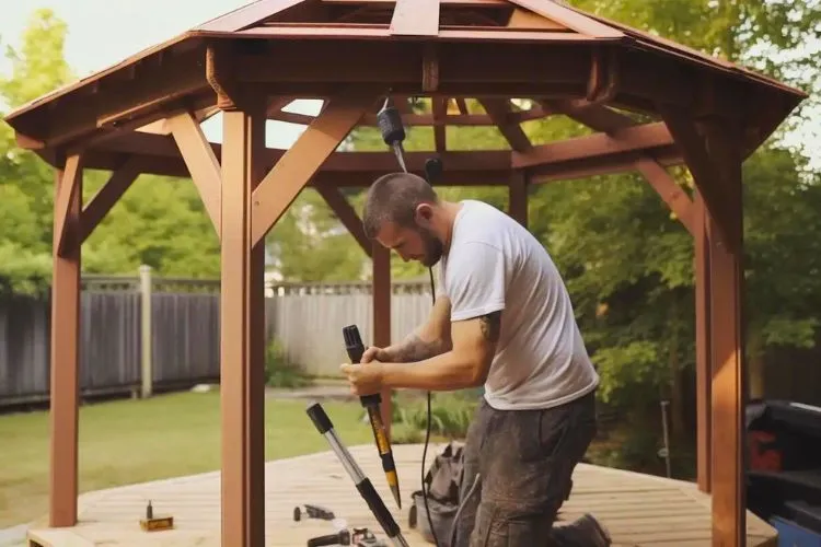 How Deep Should Footings Be For A Gazebo