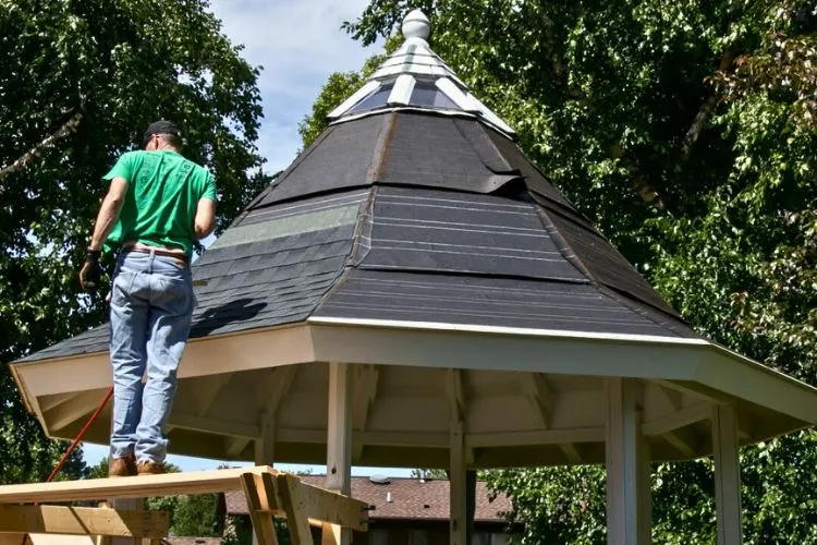 How To Shingle A Gazebo Roof