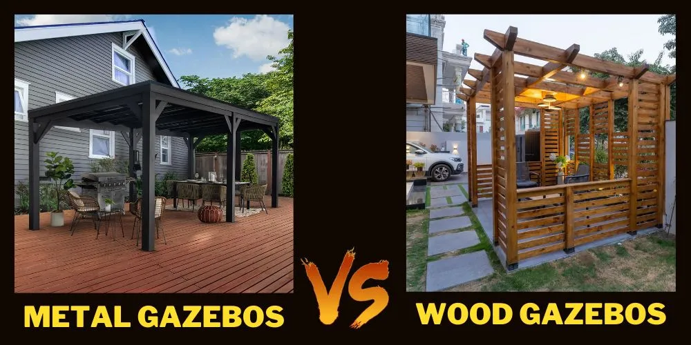 Metal Vs. Wood Gazebos