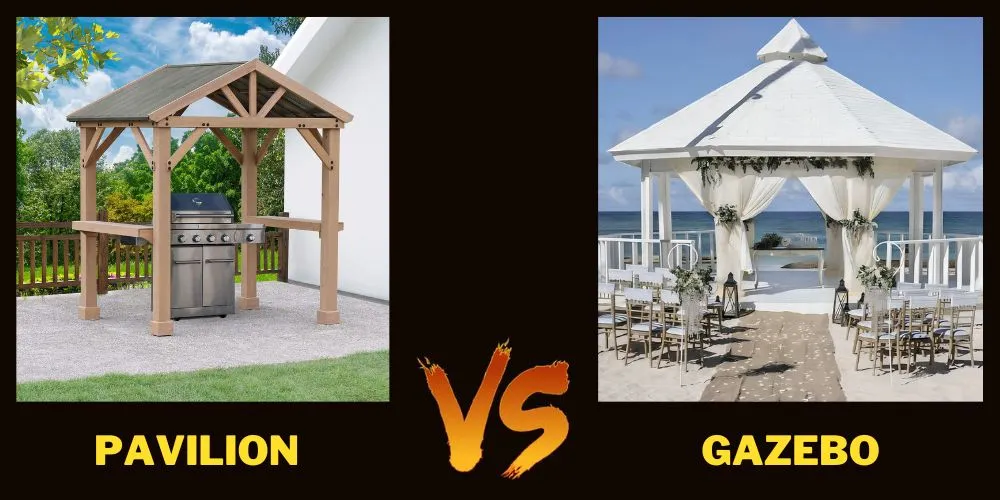 Pavilion vs. Gazebo