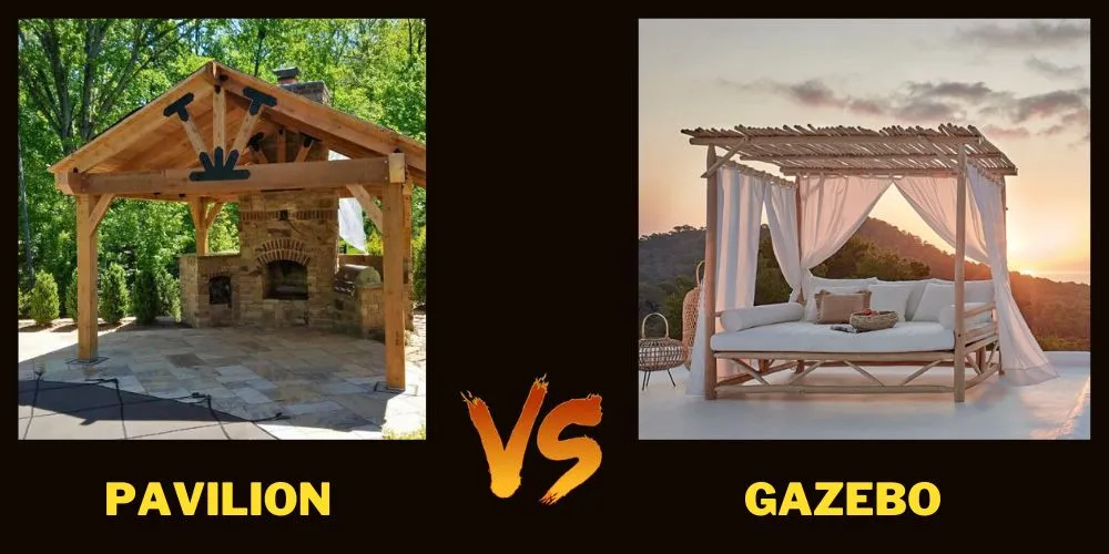 Pavilion vs. Gazebo